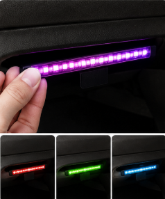 Kit LED intérieur RGB ambiance voiture – Image 4