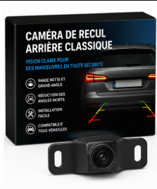 Caméra de recul arrière classique