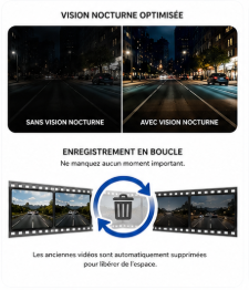 Dashcam Wi-Fi GPS avec vision nocturne – Image 6