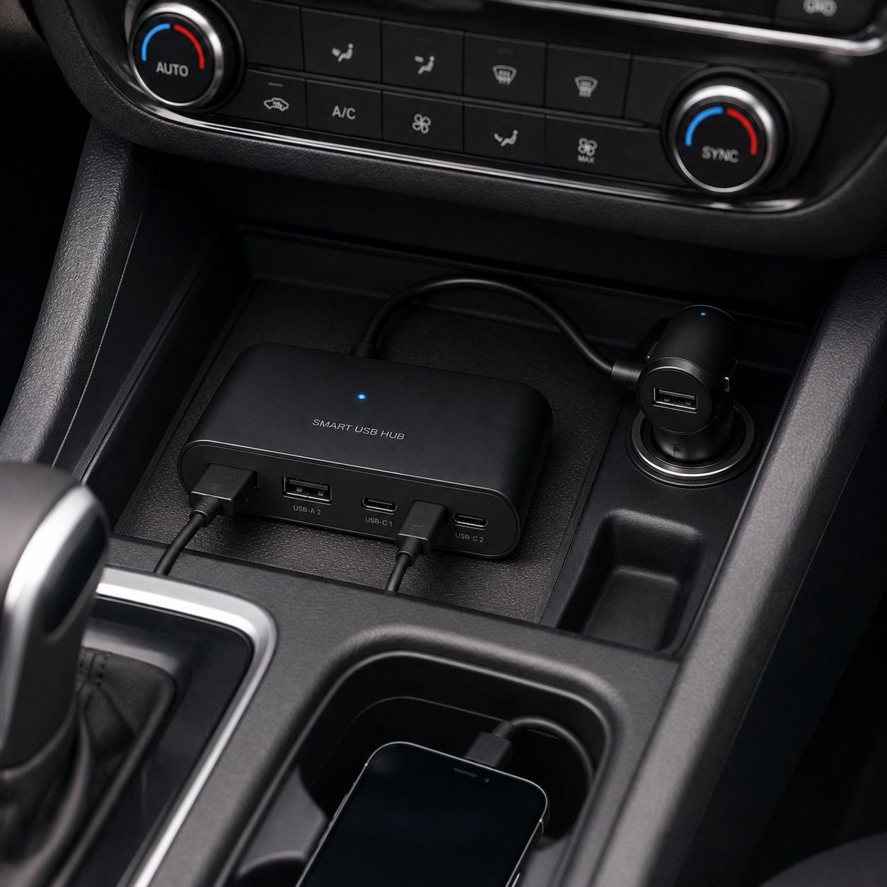 Hub USB voiture multiports – Image 4