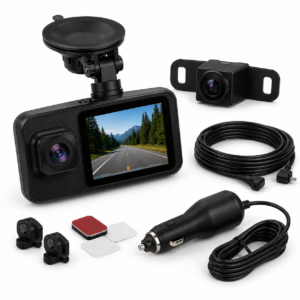 Kit dashcam avant + arrière HD