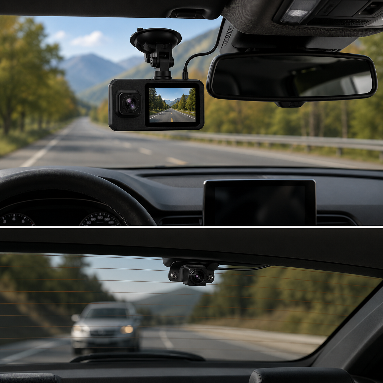 Kit dashcam avant + arrière HD – Image 3